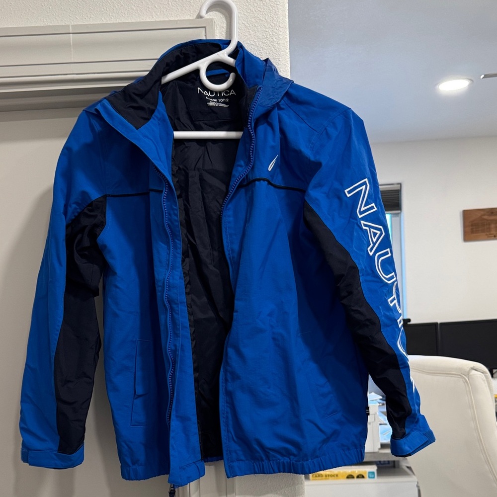 Boys Blue and Black Windbreaker